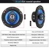 1Pair Car Speakers HiFi Coaxial Subwoofer Universal Automotive Audio Music Full Range Frequency Car Stereo Speakers Modification