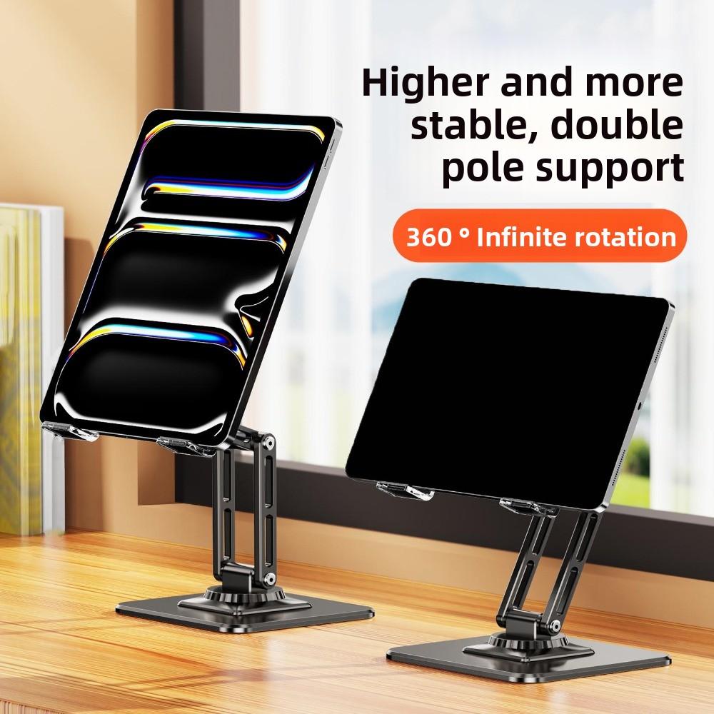Aryclic Panel Foldable Tablet Stand Transparent Adjustable Tablet Foldable Holder Multi Angle Anti Slip Tablet Phone Bracket