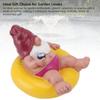 Garden Floating Gnome Pool Floater Gnome Statue Resin Pool Party Relaxing Funny Garden Floating Gnome Figurine for Outdoor Decor