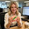 Vibrant Color Stress Ball Soft Snow Peach Slow-Rising Squeeze Toy Realistic Fruit-Shaped PU Fidget Relaxation for Relief Novelty Decompression Gadget