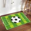 Tappeto Campo da Calcio,Tappeto,Soggiorno,Camera da Letto, Antiscivolo,Tappeto Quadrato