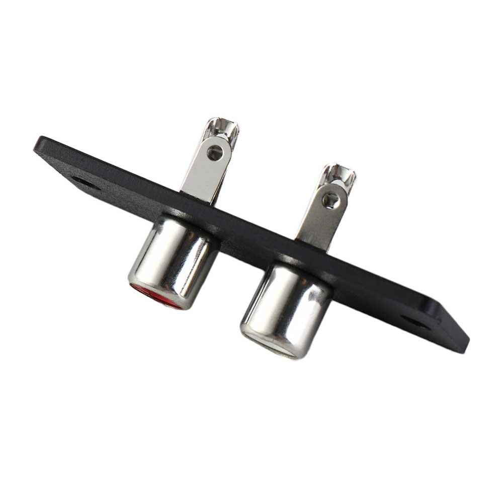 AV Adapter RCA Plate Copper Core Connecting Plug Audio RCA Plug RCA Terminal RCA Jack Connector