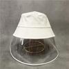 Bucket hat women's Korean tide with mask winter black hat women's dust-proof sun-proof wind-proof droplet-proof hat