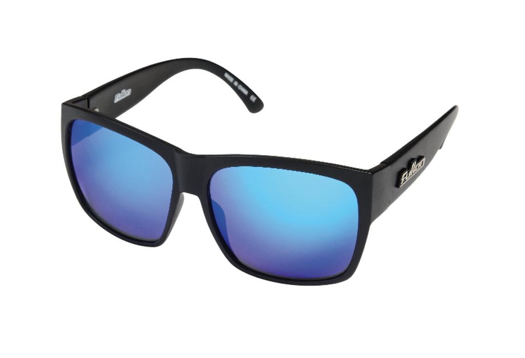 FULLON FBL Mat Zwart Blauwe Spiegel Gepolariseerd FBL 034-6 Montuur Lens 034-6