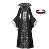 Dětské Cosplay Červené Upíří Halloweenské Šaty Pro Děti Duch Nevěsta Gotický Kostým Upíří Karnevalové Oblečení Černé Červené Oblečení