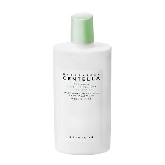 SKIN1004 Madagascar Centella Tea-Trica Soothing Sun Milk SPF50+ PA++++ Cooling Sunscreen 50ml