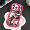 Netherland Dutch Flag Wavy Edge TPU Mobile Phone Case for iPhone 17 16 15 14 13 12 11 Air Pro Max Plus Colorful Cover