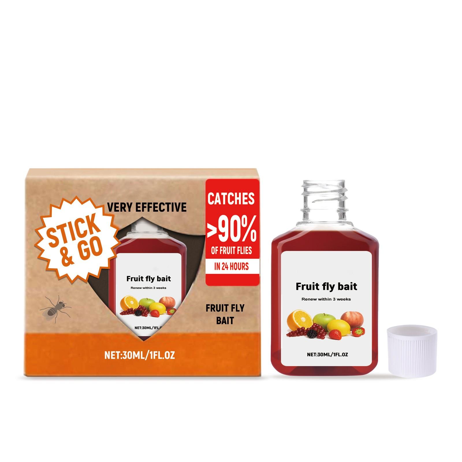 

Средство от плодовой мушки с фруктосорбитолом высокоэффективно для отлова на кухне, безопасно 30 мл One Size