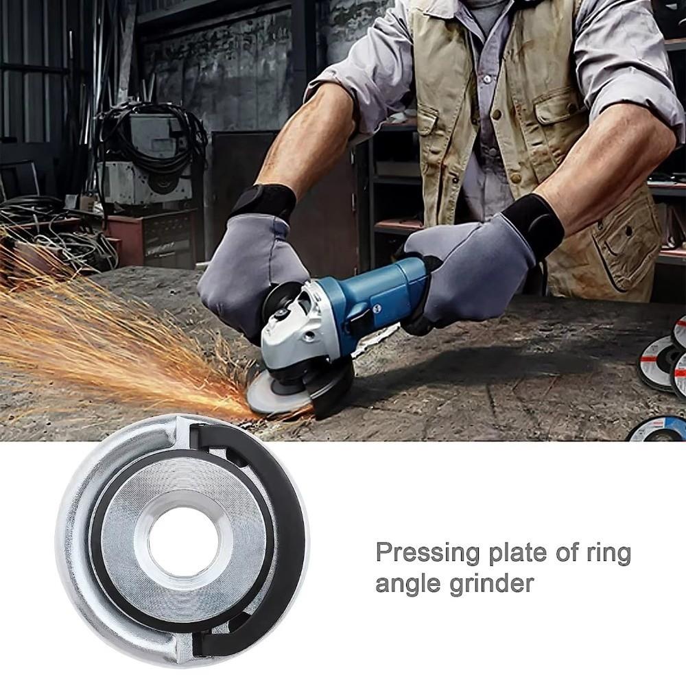Multifunctional Angle Grinder Locking Plate Portable Tightening Plate Auto-Locking Flange Nut