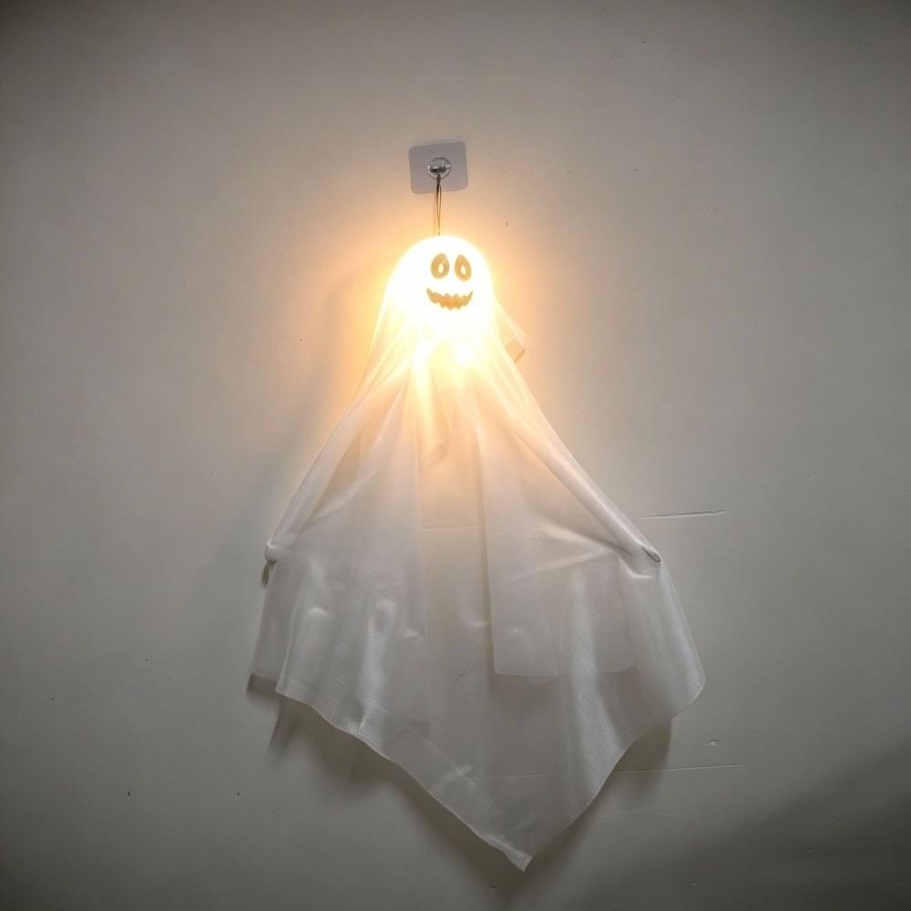 Outdoor Tree Hanging Spooky Outdoor Decor Light Up Ghost Decorations Halloween Party