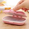 2Pcs 8 Compartments Travel Pills Organizers Plastic Daily Pills Case Box Portable Pills Container Medicine Vitamin Organizers