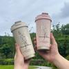 Lily Of The Valley Coffee Cup High Value Double Drink Cover Thermos Cup With Handle Business Gift