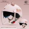 Yongjiu C05 Capybara Dual-Lens Half Helmet