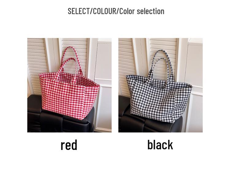 2025 Fashionable Lightweight Large Capacity Tote Bag - Versatile, Simple, Lazy Style Shoulder Bag for Travel.