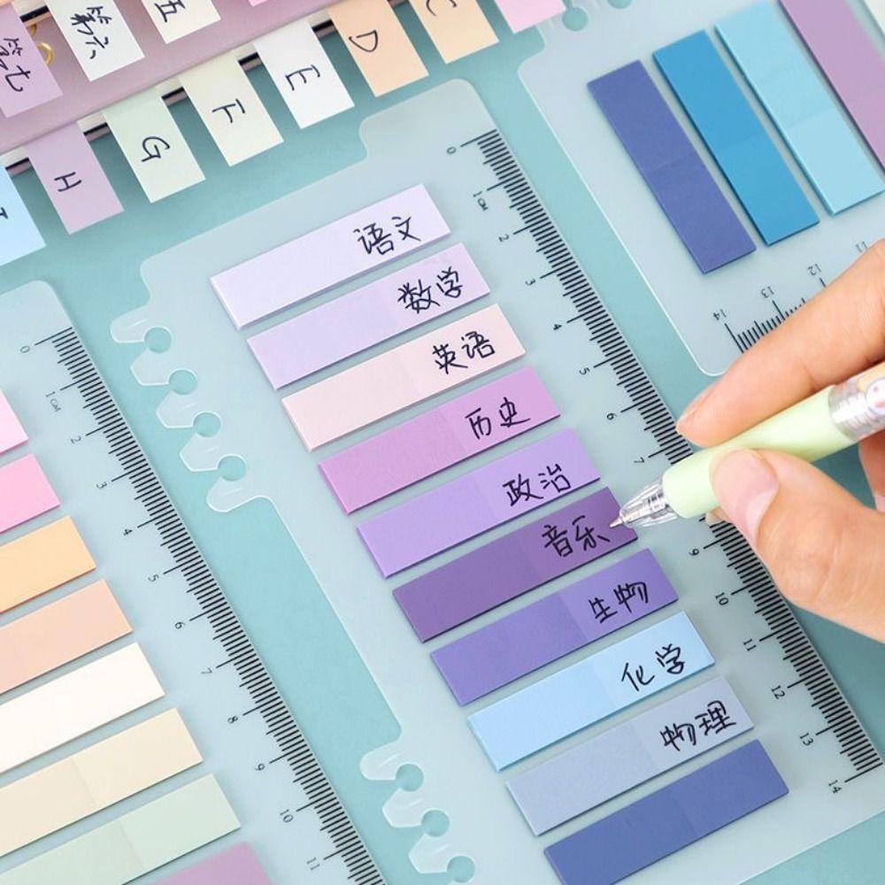 Multi Color Index Tabs Set Self Adhesive Page Marker Tabs  Office School Supplies