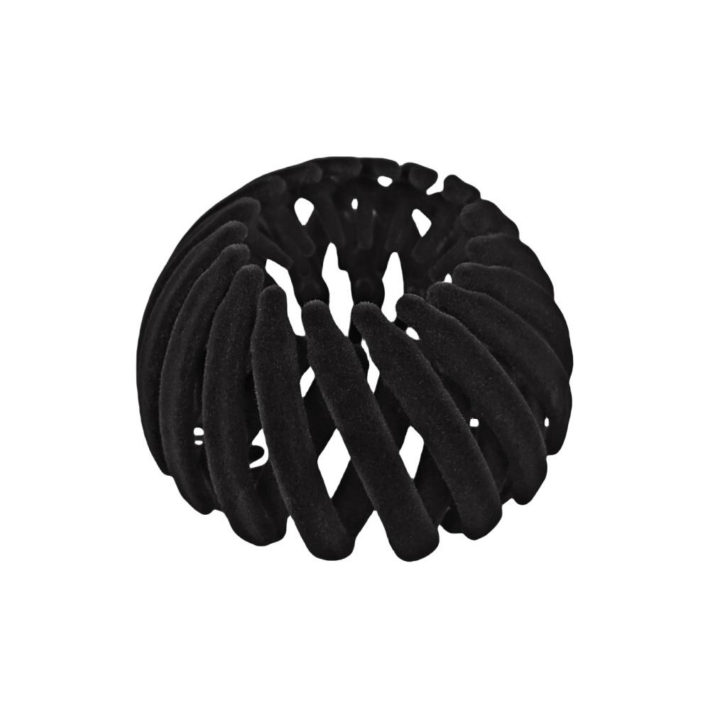Trendy Matte Bird's Nest Hair Curler: Versatile Claw and Ponytail Ring for Effortless Styling In Europe and America.