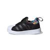 Originals SUPERSTAR 360 Abrasion Resistant Breathable Low Top Baby & Toddler Shoes Black Infant And Toddler EE6276
