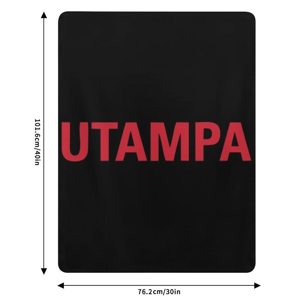 Tampa-University Throw Blanket Stylish Warm Blanket for Living Room Bedroom