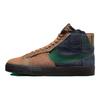 נעלי סקייטבורד Sb Zoom Blazer Mid Premium Legend Dark Brown Obsidian Patchwork FZ3306-200