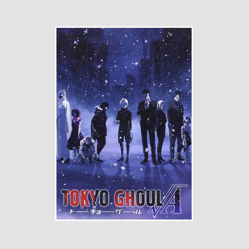 Bílý papír Plakáty a tisky Tokyo Ghoul Klasické japonské anime Nástěnné umění Malba Plakátová nástěnná malba Obrázek Manga Dárek pro fanoušky Pokojová dekorace Domácí dekorace