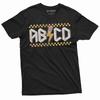 T-shirt ABCD Rentrée scolaire énergie scolaire drôle TK T-shirt pour enfants d'école élémentaire