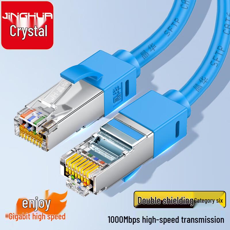 Jinghua Cat6 & Cat8 High-Speed Ethernet Cable
