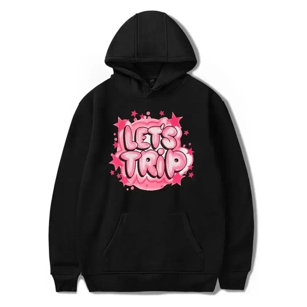 Sturniolo Triple Travel To Airbrush Women's and Men's Sweatshirts and Hooded Japanese-style Harajuku Sweatshirts