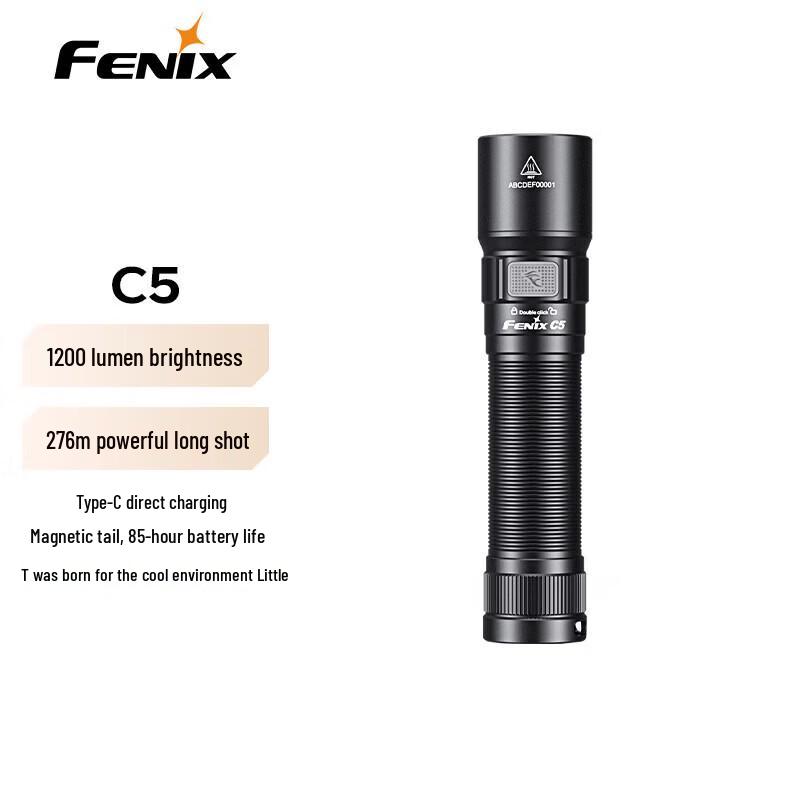 Fenix C5 Magnetic Rechargeable LED Flashlight