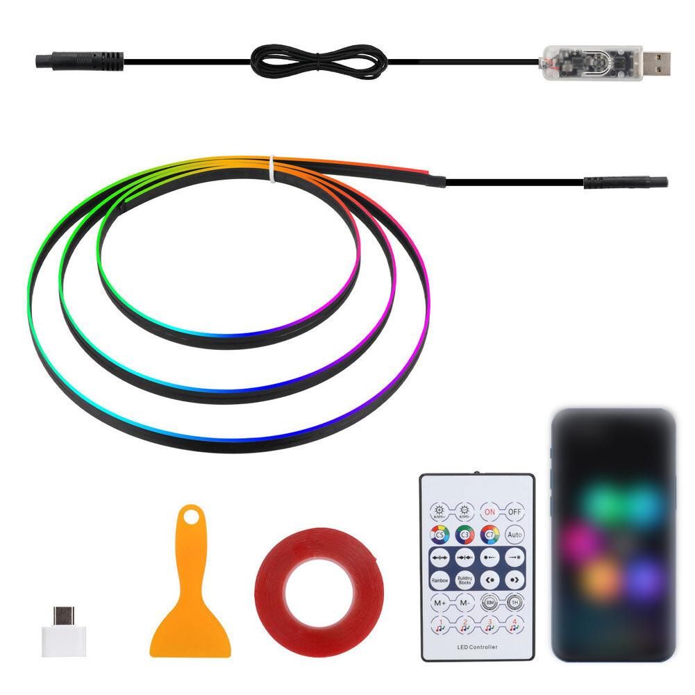 

Ambient Light Music Synchronization Ambient Light Strip Car Atmosphere Lights Compatible With Most Vehicles Easily Installed China Mainland