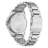 Citizen Men's Eco-Drive Analog Watch AW1760-81W Stainless Steel Bracelet Turquoise Blue Silver Standard Size