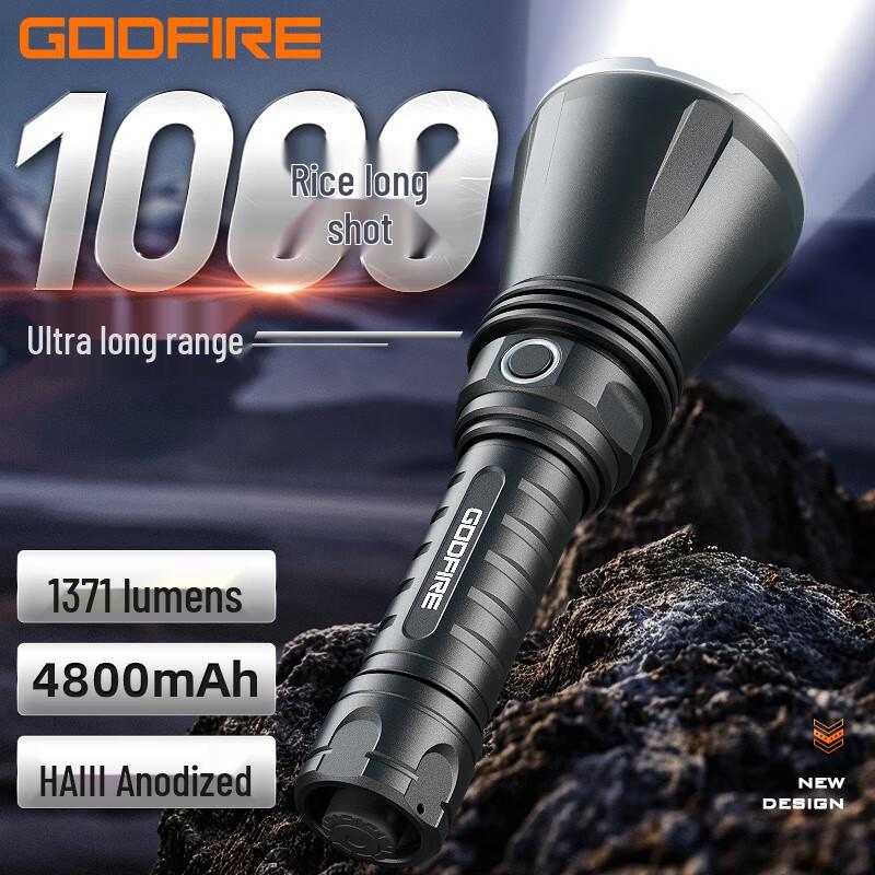 SupFire TF01 Rechargeable LED Tactical Flashlight