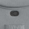 Recliner Chair Light Grey Fabric