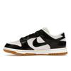 Nike Dunk Low LX Svart Krokodille Damesneakers Hvit Phantom Sail FJ2260-003