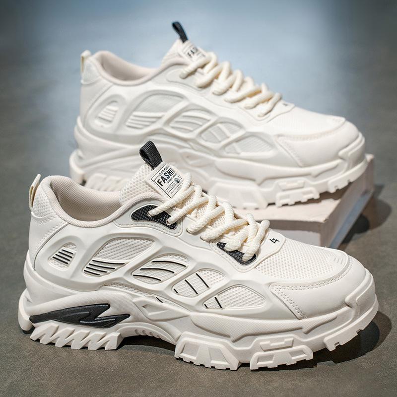 Herrenschuhe Herbst neu Jugend Mesh Trend lässige Herren rutschfest höhenvergrößernd sportlich trendige Schuhe