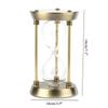 European Retro Empty Hourglass Sand Watch  Metal Sand Glass Timer DIY Home Office Decorations-hold Sand from Beaches and Deserts