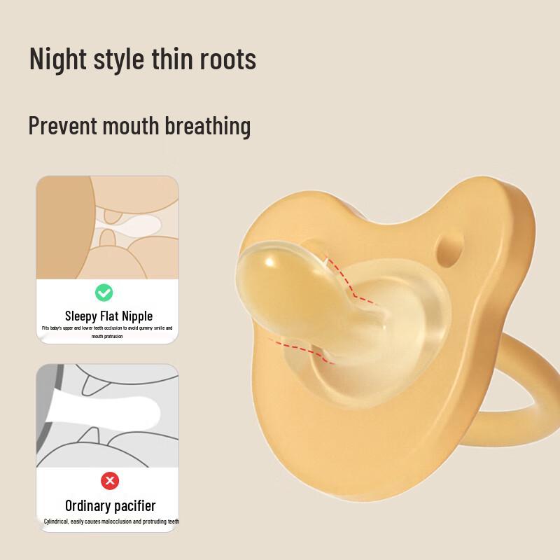 Goole Dětský silikonový dudlík proti kolice (2 balení)