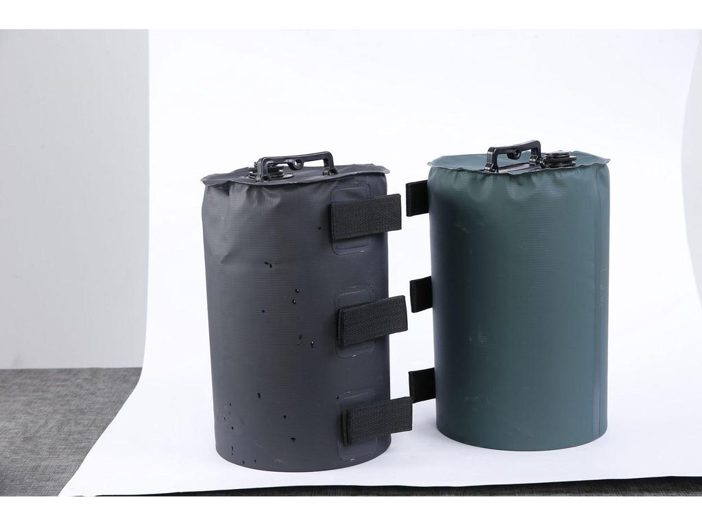 10L Outdoor Tent Water Bag - Cylindrical Reinforced Sandbag for Sunshade Umbrella and Beach Sunshade.