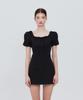 Not Your Rose Dandelion Dress (Black)