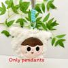 Animal Baby Three Design Plush Wallet Keychain Suitable For Accessories Bag