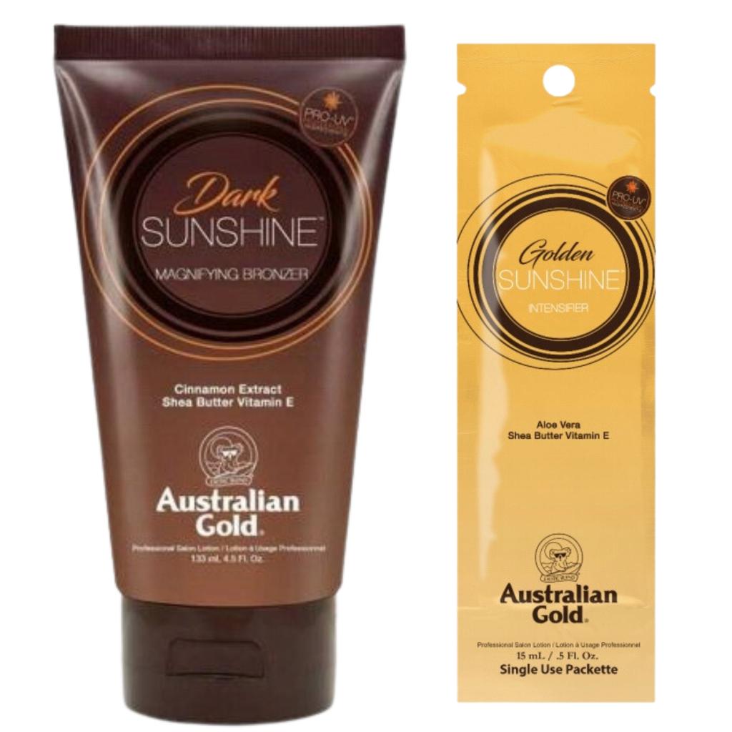 Australian Gold Dark Sunshine + Golden Sachet