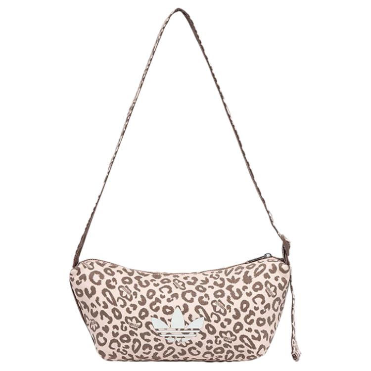 Adidas Originals Leopard Print Zip Crossbody