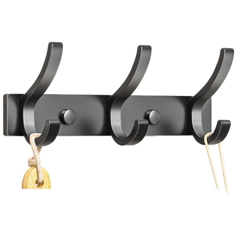 Gureide Drill-Free Over-the-Door Hook Rack