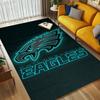 Eagles Logo Living Room Nonslip Area Rug Soft Carpet For Bedroom Game Playroom Sofa Office Home Decor Doormat Christmas Gift C10235