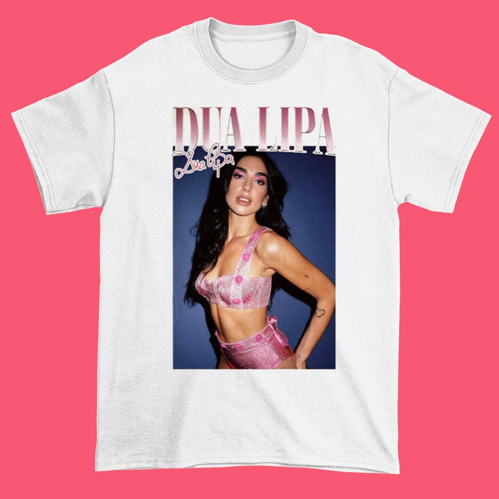 

Rare Dua Lipa Music Shirt WHite Unisex S-234XL Shirt E468 Unisex T-Shirt XL