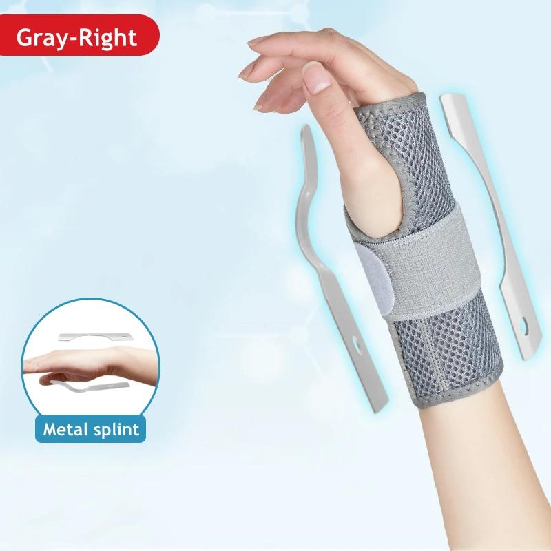 Atmungsaktive Handgelenkstütze, professionelle Schiene, Handgelenkstütze, Schutzband, Arthritis, Karpaltunnel, Handverstauchung, Tendinitis, Armband