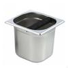 Espresso Puck Disposal Box InCounter Design Stainless Steel Coffee Grounds Container Easy To Clean