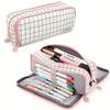 Large Capacity Multi-Layer Pencil Case: Stylish & Portable Stationery Organizer for Students & Adults