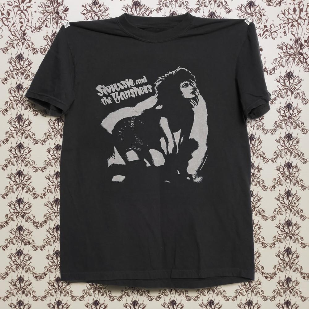 

NEW Siouxsie and Banshees Knees Tshirt Black Cotton Tshirt Size S5XL Unisex T-Shirt S