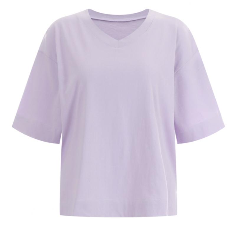 Shop   Women V Neck 5 Length Loose Fit 100  Cotton Bio Washing Short sleeVe Dai 
