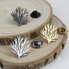 New Creative Coral Unisex Suit Brooch Accessories Fashionable European American Versatile Clothing